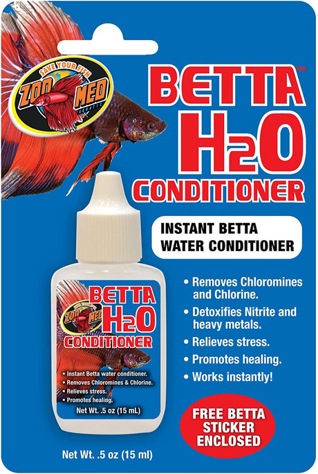 0.5 oz Zoo Med Betta H2O Conditioner