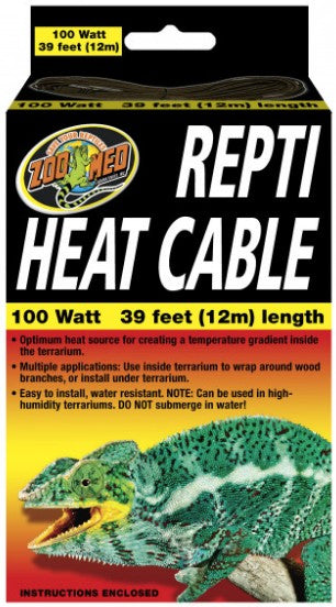 Zoo Med Reptile Heat Cable for Reptile Terrariums - PetMountain.com