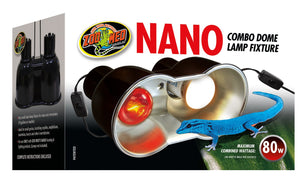 Zoo Med Nano Combo Dome Lamp Fixture for Reptiles - PetMountain.com