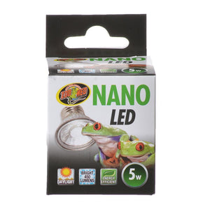 Zoo Med Nano LED Daylight Lamp for Amphibians and Reptiles - PetMountain.com