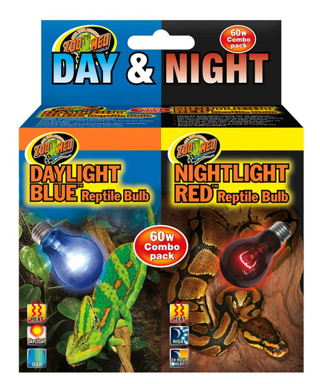 Zoo Med Day and Night Reptile Bulb Combo Pack - PetMountain.com