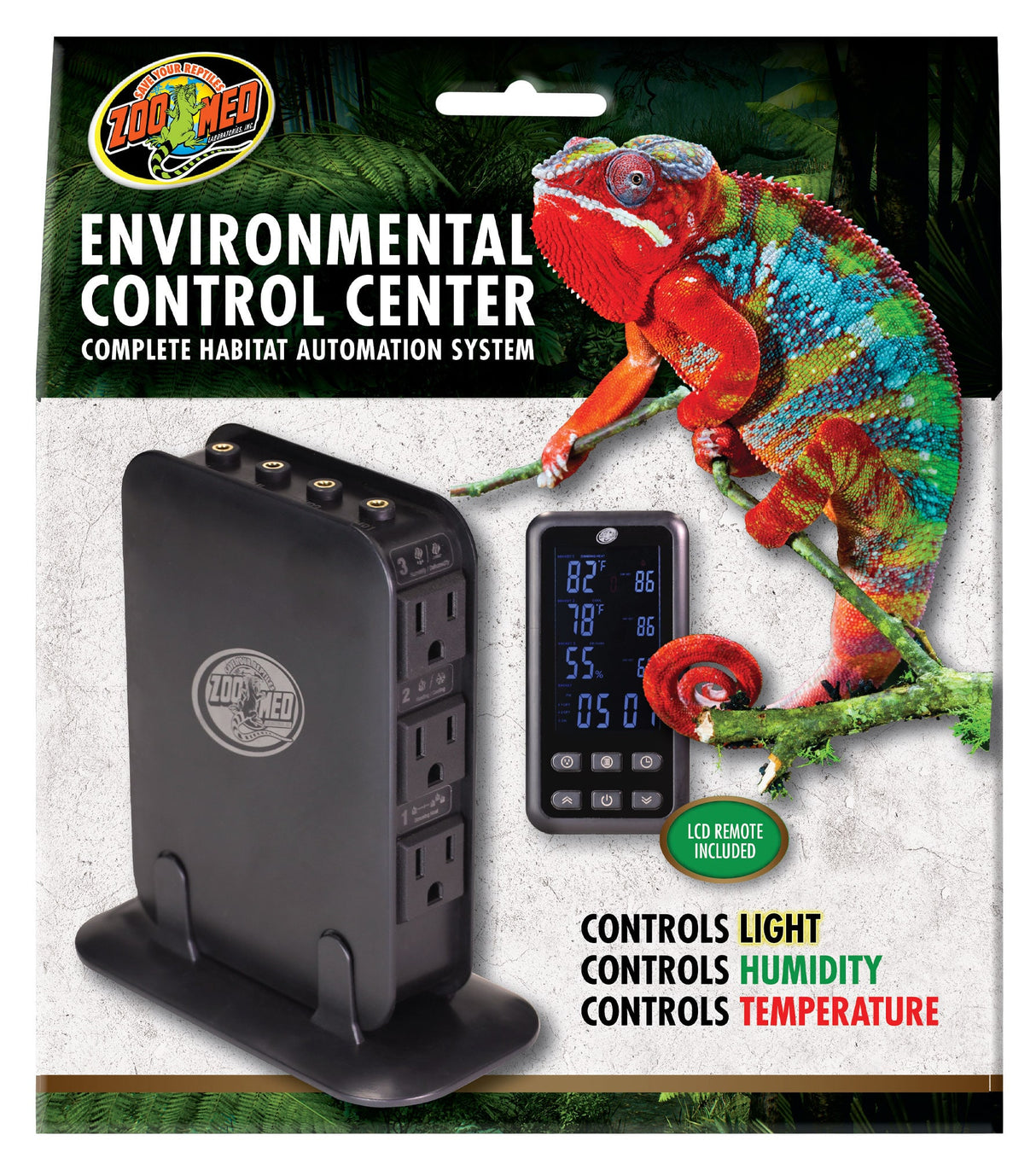 2 count Zoo Med Environmental Control Center Complete Habitat Automation System