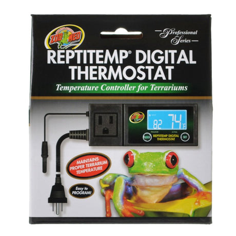 2 count Zoo Med ReptiTemp Digital Thermostat