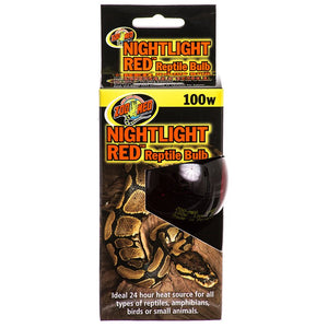 Zoo Med Nightlight Red Reptile Bulb - PetMountain.com