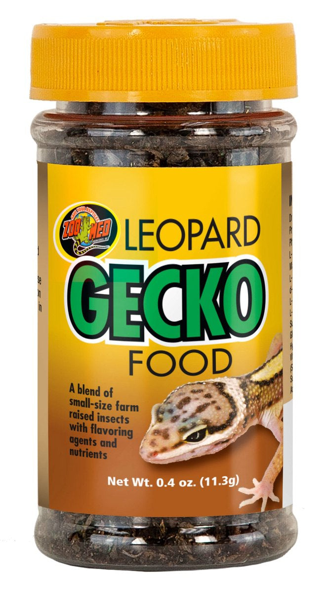 2.4 oz (6 x 0.4 oz) Zoo Med Leopard Gecko Food
