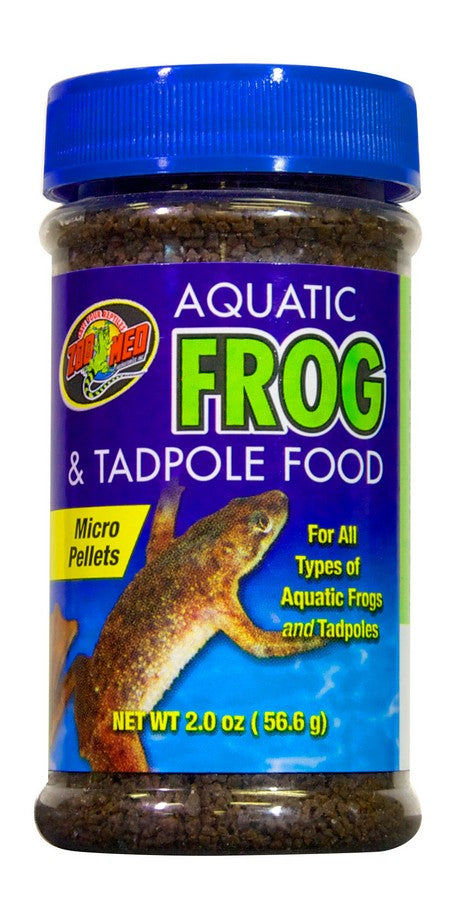 Zoo Med Aquatic Frog & Tadpole Food - 2 oz bottle