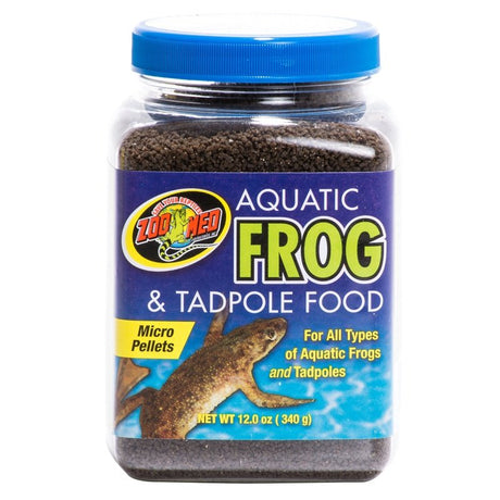 12 oz Zoo Med Aquatic Frog and Tadpole Food