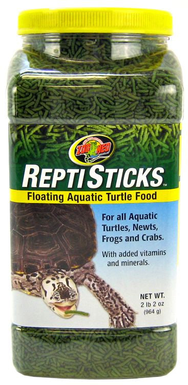 2.2 lb Zoo Med Repti Sticks Floating Aquatic Turtle Food