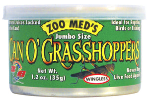 Zoo Med Can O' Grasshoppers for Reptiles or Birds - PetMountain.com
