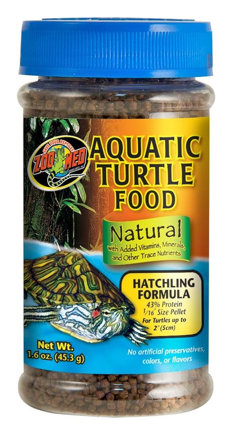 Zoo Med Natural Aquatic Turtle Food Hatchling Formula - PetMountain.com