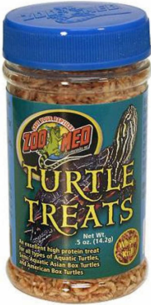 0.5 oz Zoo Med Turtle Treats Whole Krill High Protein Treat for All Turtles
