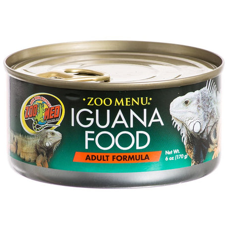 6 oz Zoo Med Zoo Menu Canned Iguana Food Adult Formula