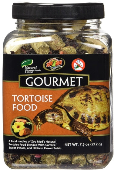 135 oz (18 x 7.5 oz) Zoo Med Gourmet Tortoise Food