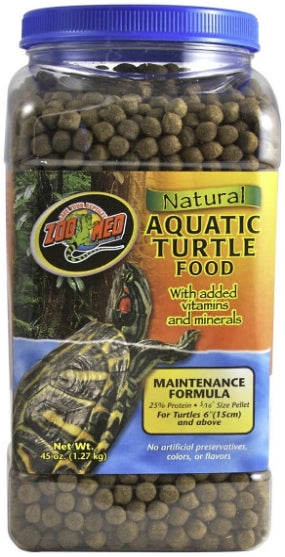 Zoo Med Natural Aquatic Turtle Food Maintenance Formula - PetMountain.com