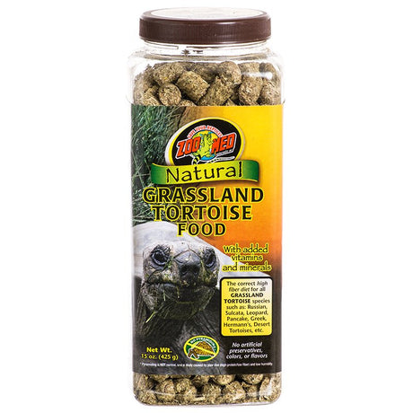 15 oz Zoo Med Natural Grassland Tortoise Food