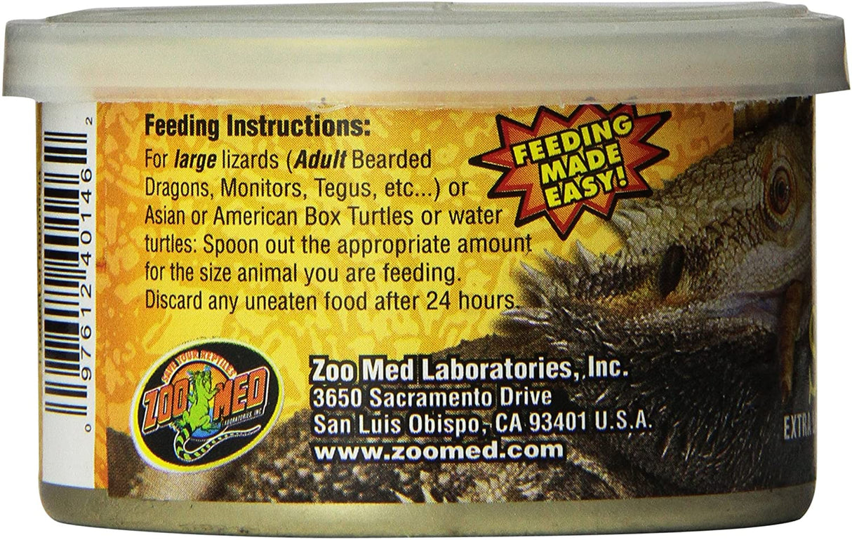 Zoo Med Can O Superworms Extra Large Mealworms - PetMountain.com