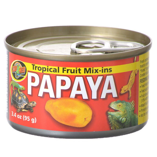 Zoo Med Tropical Fruit Mix-Ins Reptile Food Papaya - PetMountain.com