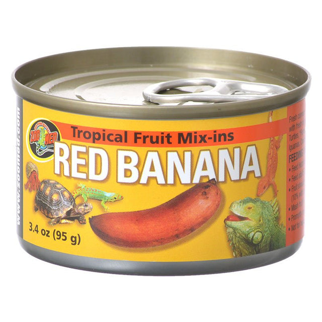 Zoo Med Tropical Fruit Mix-Ins Red Banana for Reptiles and Turtles - PetMountain.com