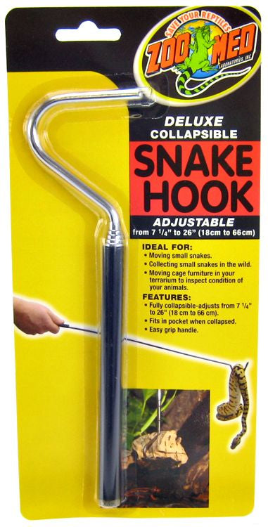 6 count (6 x 1 ct) Zoo Med Deluxe Collapsible Snake Hook