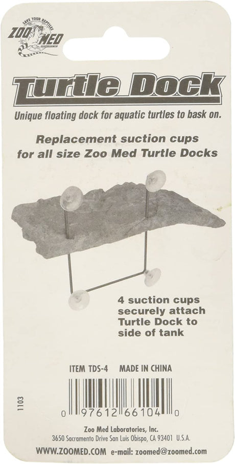 Zoo Med Turtle Dock Replacement Suction Cups - PetMountain.com