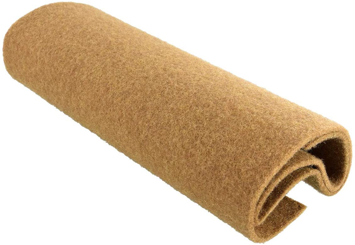 10 gallon - 6 count Zoo Med Eco Carpet Reptile Terrarium Carpet Tan