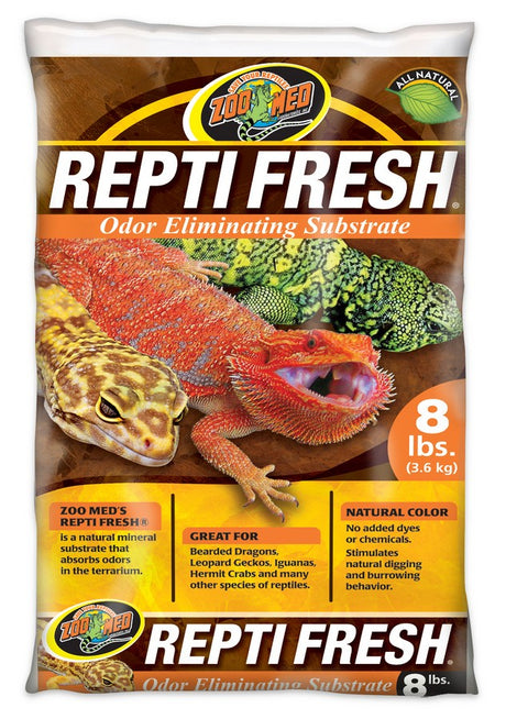 24 lb (3 x 8 lb) Zoo Med ReptiFresh Odor Eliminating Substrate