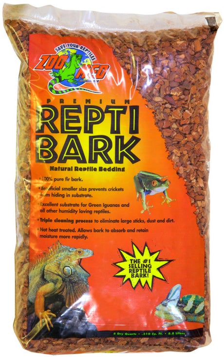 8 quart Zoo Med Premium Repti Bark Natural Reptile Bedding
