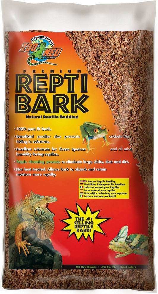 Zoo Med Premium Repti Bark Natural Reptile Bedding - PetMountain.com