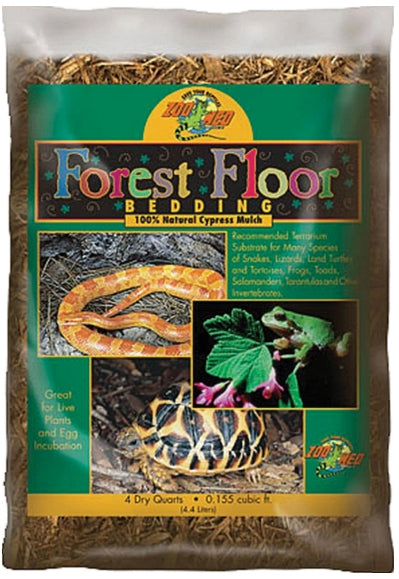4 quart Zoo Med Forest Floor Bedding Natural Cypress Mulch