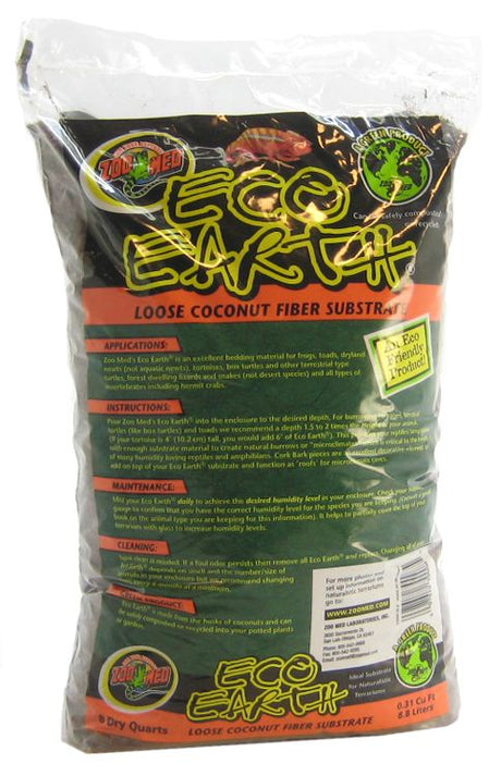 Zoo Med Eco Earth Loose Coconut Fiber Substrate - PetMountain.com