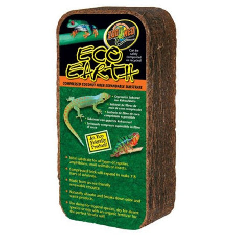 Zoo Med Eco Earth Compressed Coconut Fiber Substrate - PetMountain.com