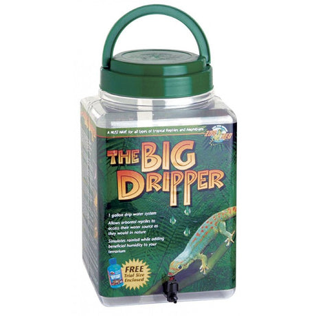 1 count Zoo Med The Big Dripper Drip Water System for Reptiles