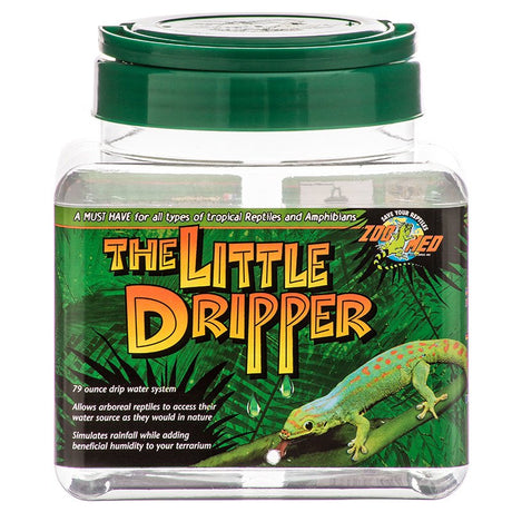 10 count Zoo Med The Little Dripper Drip Water System for Reptiles