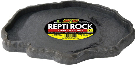 X-Large - 1 count Zoo Med Repti Rock Reptile Food Dish