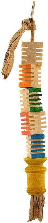 1 count Zoo-Max Groovy Bamboo Bird Toy