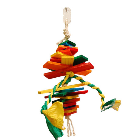 Small - 6 count Zoo-Max Popoff Hanging Bird Toy