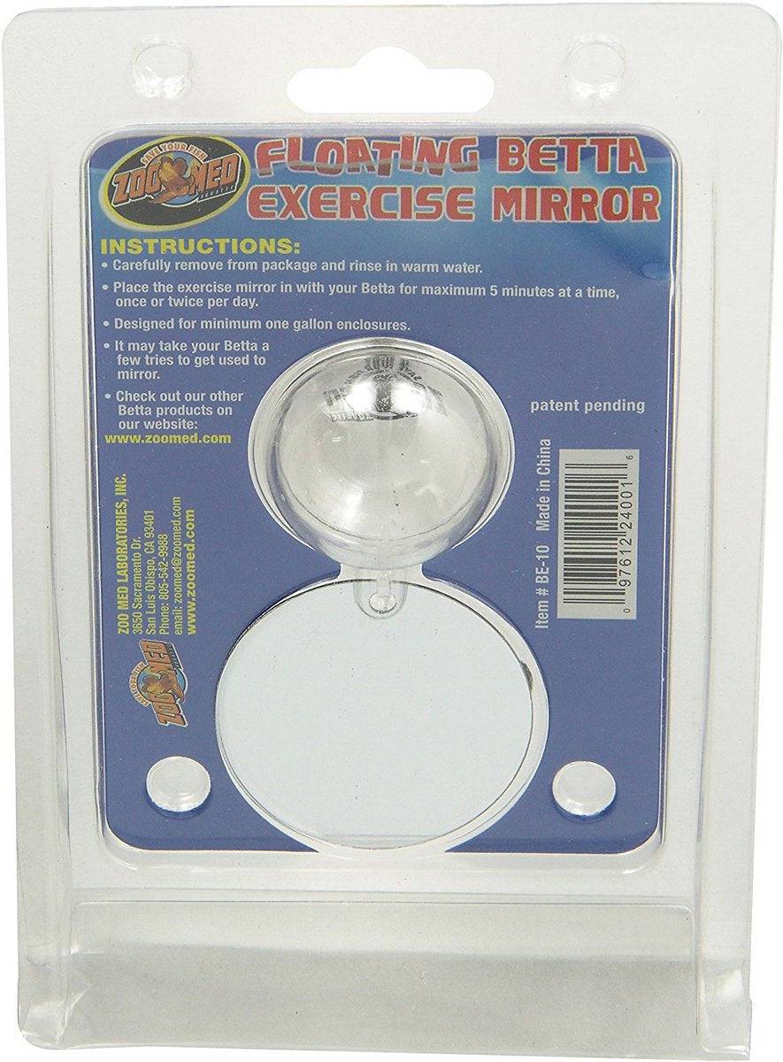 Zoo Med Floating Betta Exercise Mirror - PetMountain.com