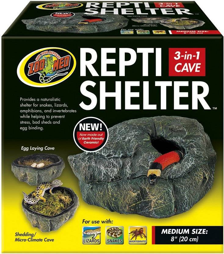 Zoo Med Repti Shelter 3 in 1 Cave for Reptiles - PetMountain.com