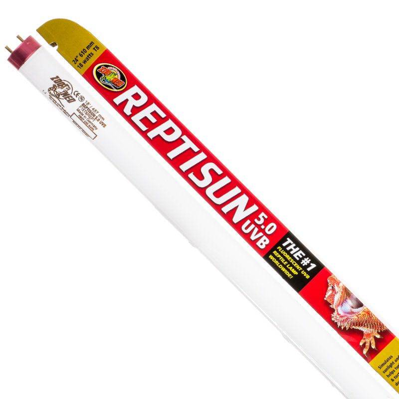 Zoo Med ReptiSun 5.0 UVB T8 Fluorescent Bulb - PetMountain.com