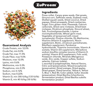 2.5 lb ZuPreem Smart Selects Bird Food for Medium Birds