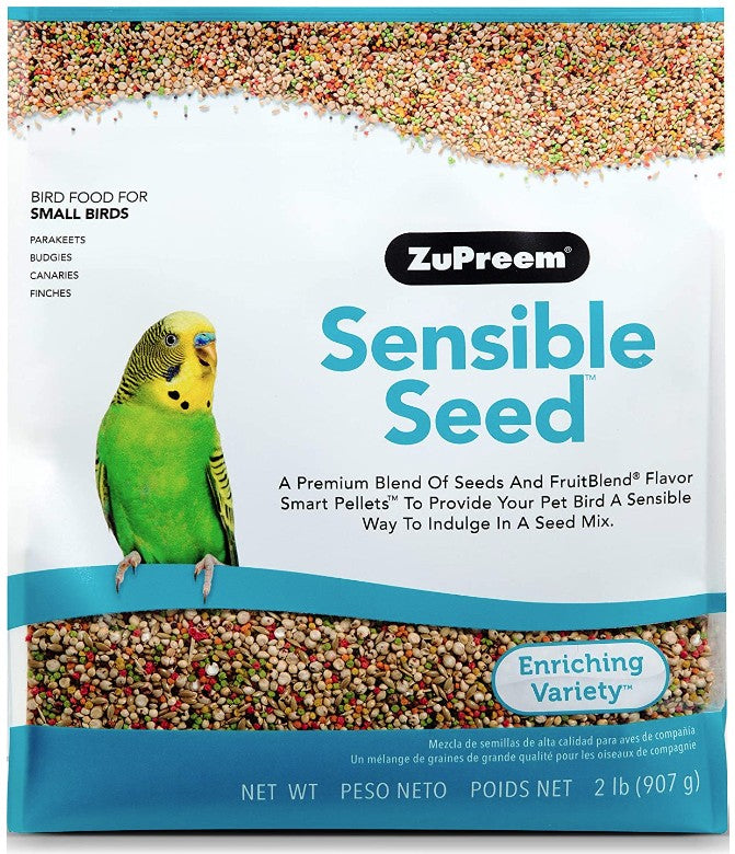 6 lb (3 x 2 lb) ZuPreem Sensible Seed Enriching Variety for Small Birds