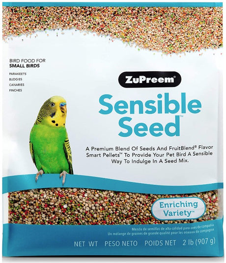 6 lb (3 x 2 lb) ZuPreem Sensible Seed Enriching Variety for Small Birds