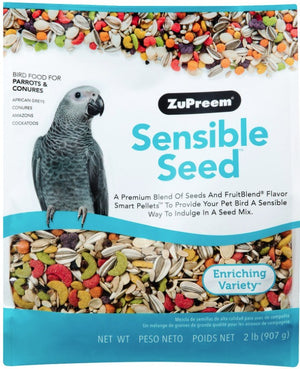 2 lb ZuPreem Sensible Seed Enriching Variety for Parrot and Conures
