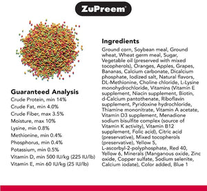 20 lb (2 x 10 lb) ZuPreem FruitBlend Flavor with Natural Flavors Bird Food for Very Small Birds