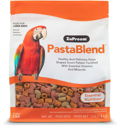 3 lb ZuPreem PastaBlend Bird Food for Large Birds