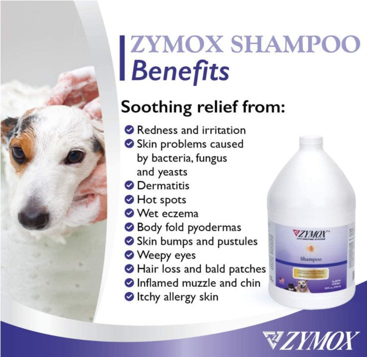 1 gallon Zymox Shampoo with Vitamin D3 for Dogs and Cats