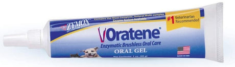 Zymox Oratene Brushless Oral Care Antiseptic Gel for Dogs and Cats - PetMountain.com
